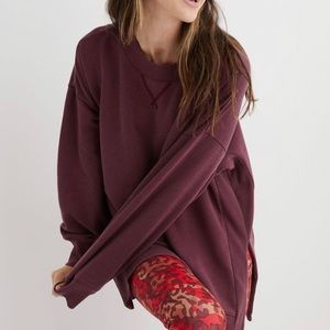 aerie “good vibes oversized sweatshirt”